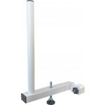 Anténní držák na plastové okno "L", délka 17,5cm, výška 25cm, průměr 20mm, retail balení AHW-1725-20-W – Hledejceny.cz