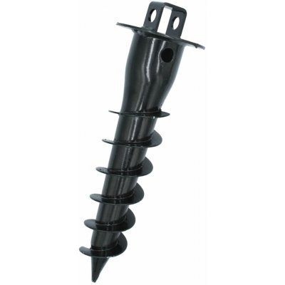 MTR Zemní vrut s okem, 68 x 350mm, černý – Hledejceny.cz