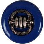Knoflík dámský DILL 9850/34 modrý PLASTOVÝ – Hledejceny.cz