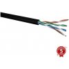 síťový kabel Solarix SXKD-5E-UTP-PE venkovní UTP, Cat5E, drát, PE, box, 100m