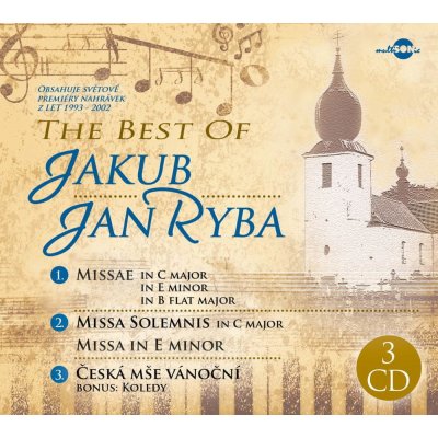 Jan Jakub Ryba - Best of 3 CD – Zbozi.Blesk.cz