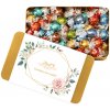 Bonboniéra Lindt Lindor Zlatá plechovka pralinek Svatba 0,7 kg