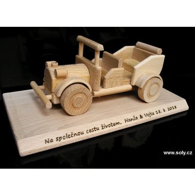 SOLY veterán auto ze dřeva – Zboží Dáma