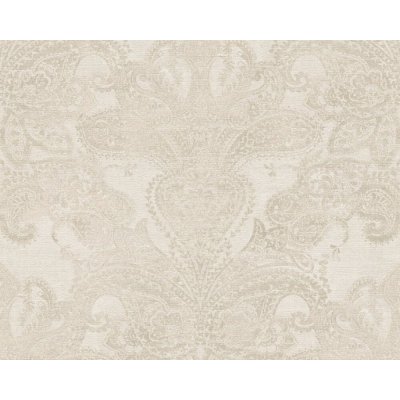 A.S.Création 4002391193 Luxusní vliesová tapeta barokní zámecká - krémová bílá rozměry 0,53 x 10,05 m – Zboží Mobilmania