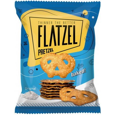 Flatzel Crisps Slané preclíkové lupínky 85 g – Zboží Mobilmania