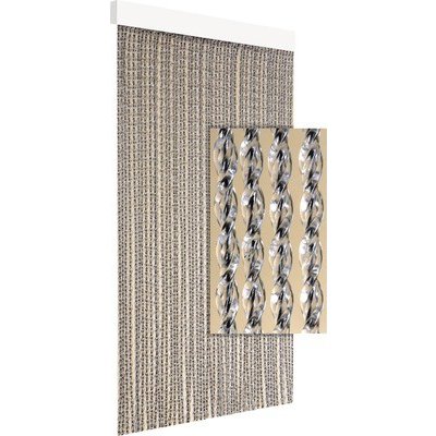 Závěs do dveří NOLA 90x210 cm černý – Hledejceny.cz