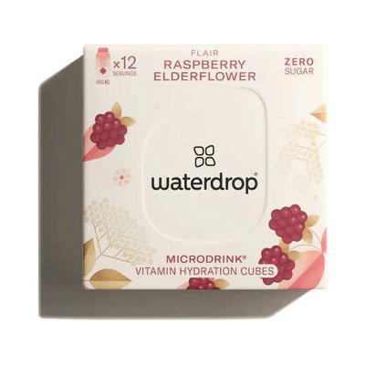 Waterdrop FLAIR Bezový květ - Lipový květ - Zralé maliny microdrink 24 g