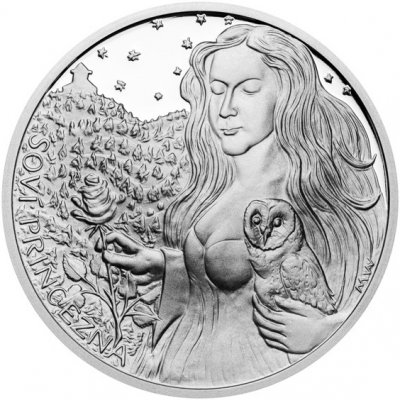 Česká mincovna Stříbrná medaile Pověsti českých hradů Soví princezna na Sovinci proof 1 oz – Hledejceny.cz