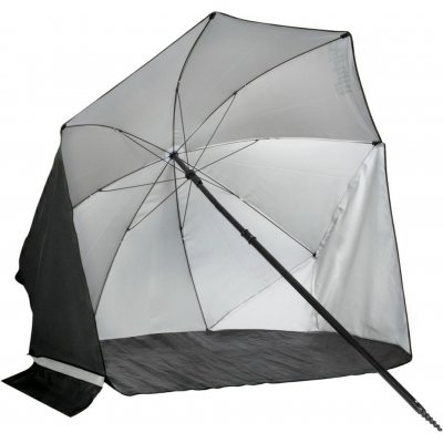 VIRTUFIT Beach Parasol Černý – Hledejceny.cz
