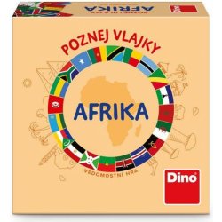 Dino Poznej vlajky Afrika