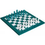 Šachy THE GAMBIT 35 cm, zelená, dřevo, Printworks – Zboží Živě