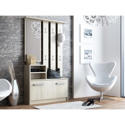 Falco Předsíňová stěna Jantar sonoma – Zboží Mobilmania