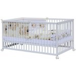 Scarlett bílá 140 x 70 cm s kompletní výbavou Japy béžová buk – Hledejceny.cz