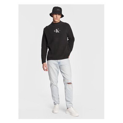 Calvin Klein Jeans svetr J30J322460 černá – Zboží Mobilmania