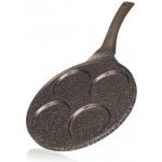 Banquet na 4 lívance s nepřilnavým povrchem Granite Dark Brown 26 cm – Zbozi.Blesk.cz