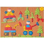 Woody Deska s přibíjecími tvary Auta – Zboží Dáma