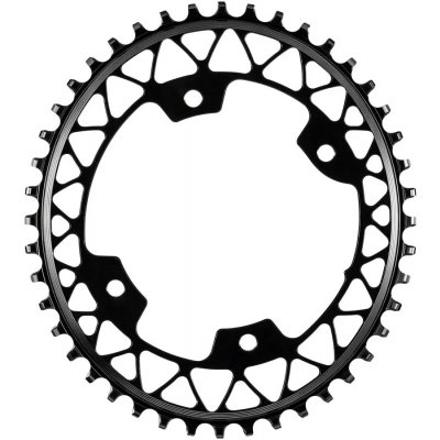 Převodník Absoluteblack GRAVEL 1X OVAL 110/4 46T černá – Zboží Dáma