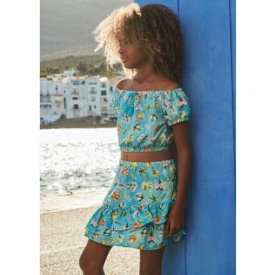 Mayoral dívčí letní top a sukně v kompletu 6989-80 – Zboží Dáma