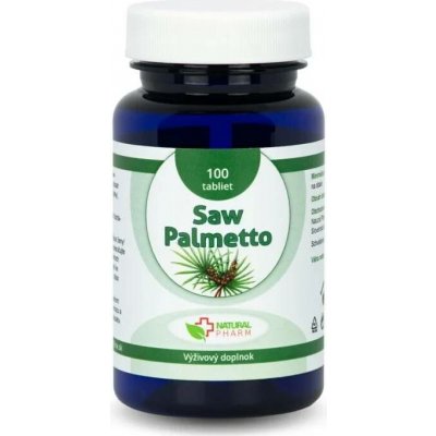 Natural Pharm Saw Palmetto 100 tablet – Hledejceny.cz