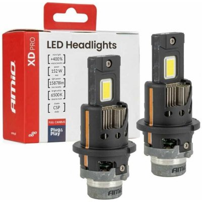 Amio LED výbojky D4S | D4R XD PRO CAN-BUS, bílé 6500K | 15878 LM, 2 ks | Zboží Auto