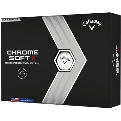 Callaway balls Chrome Soft X 22 3 ks – Zboží Mobilmania