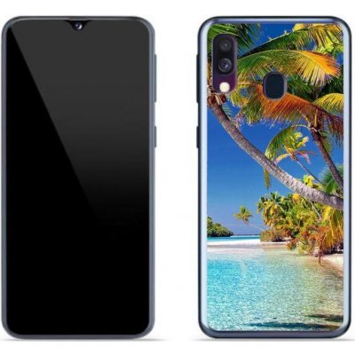 Pouzdro mmCase gelové Samsung Galaxy A40 - mořská pláž – Zbozi.Blesk.cz