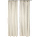 LIVARNO home Sada závěsů, 2dílná, 135 x 254 cm (krémová) – Hledejceny.cz