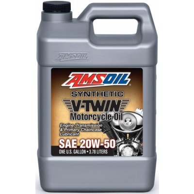 Amsoil Synthetic V-Twin Motorcycle Oil 20W-50 3,78 l