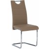 Jídelní židle MOB Abalia New cappuccino / chrom