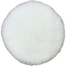 BRAYT Leštící kotouč z ovčí vlny - bílý 180 mm