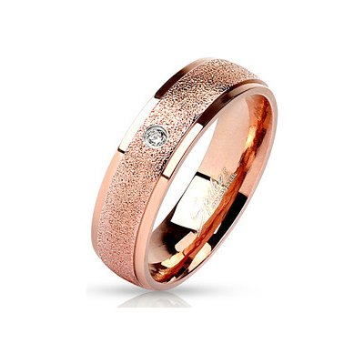 Šperky4U Ocelový prsten se zirkonem OPR0015 6