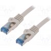 síťový kabel Logilink CQ4102S Patch, S/FTP, 6a, licna, Cu, LSZH, 15m, šedý