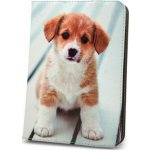 GreenGo Cute Puppy Univerzální pouzdro pro tablety 7-8 5900495788047