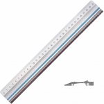Řezací hliníkové pravítko LENIAR - 70 cm – Zboží Dáma