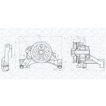 Olejové čerpadlo MAGNETI MARELLI 351516000010 | Zboží Auto