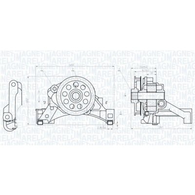 Olejové čerpadlo MAGNETI MARELLI 351516000010 | Zboží Auto