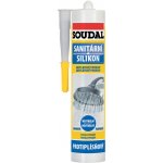 Soudal Sanitární neutrální silikon 310 g bílá – Hledejceny.cz