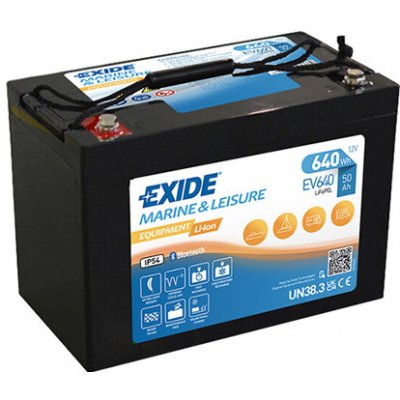 EXIDE EQUIPMENT 50Ah 12.8V EV640 – Hledejceny.cz