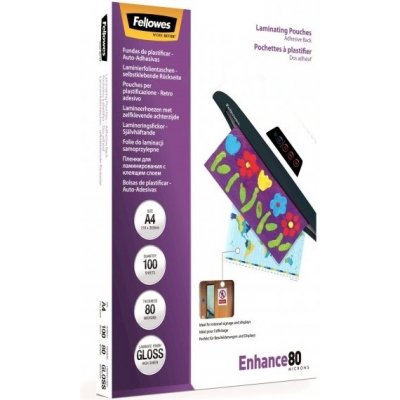 Laminovací fólie Fellowes A4 80 mic samolepící – Zboží Mobilmania