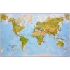 Svět - nástěnná zeměpisná mapa 195 x 120 cm - papírová mapa