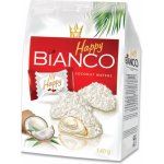 Happy Bianco Coconut Wafers Oplatky s kokosovou náplní 140 g – Zboží Dáma