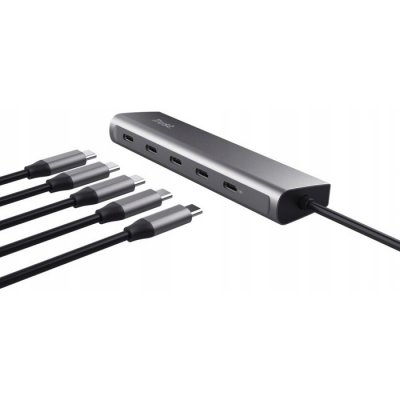 Trust Halyx 5-Port USB-C Hub 25136 – Zboží Živě