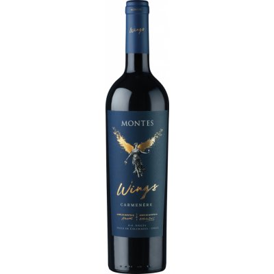 Montes Wings Carmenere D.O. Apalta 2019 14,5% 0,75 l (holá láhev)