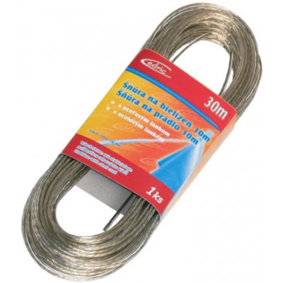 Cedric Šňůra na prádlo s ocelovým lankem 30 m – Zboží Dáma