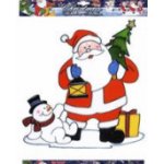 WIDMANN Vánoční dekorace na okno Santa Claus 30cm J – Hledejceny.cz