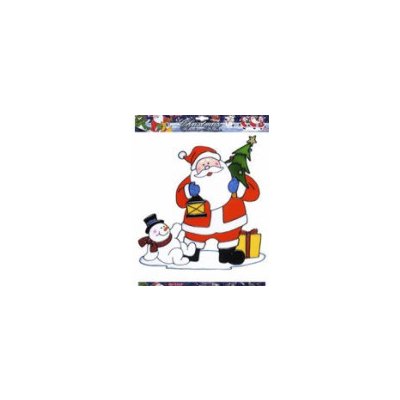 WIDMANN Vánoční dekorace na okno Santa Claus 30cm J – Hledejceny.cz