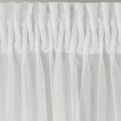 HOTOVÁ ZÁCLONA DEK 400X250 CM BÍLA – Hledejceny.cz