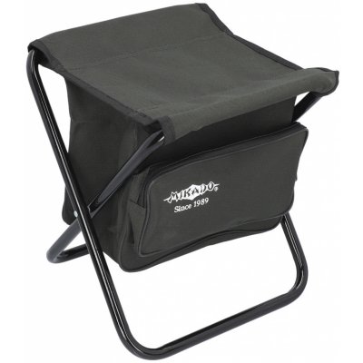 Mikado Skládací stolička s batohem GREEN 30x38x35 cm – Sleviste.cz