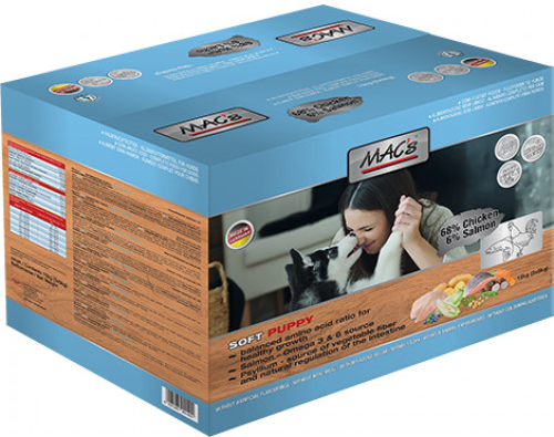 MACs Soft Grain Free KUŘE pro ŠTĚŇATA 2 x 15 kg