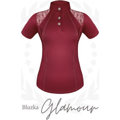 JD Attack Triko Glamour vínová – Zboží Mobilmania